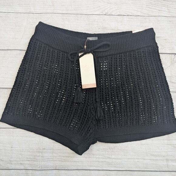 Calia by Carrie Underwood Cover Up Crochet Sweater shorts NEW - Picture 2 of 5